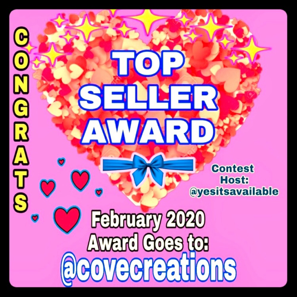 TOP SELLER AWARD🥇🤩🥰💜